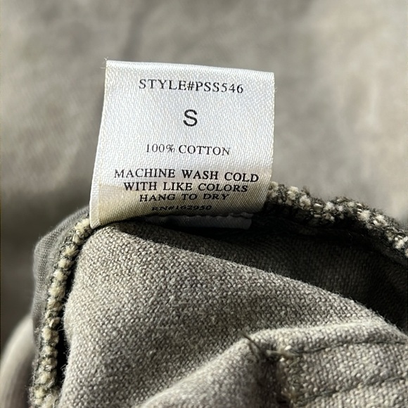 NWT Pretty Garbage Army Green Denim Cargo Skirt - Picture 4 of 4